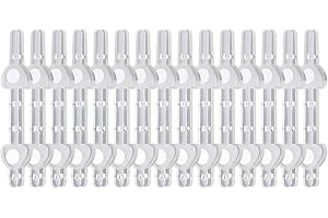 15 Par Genomskinliga Boutonniere Magneter, Blommiga Boutonniere Magneter Corsage Stiftmagnet Magnetiska Corsage Fästen för Br