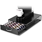 SYSYLY Porta capsule di caffè, supporto per capsule di stoccaggio, cassetto per 40 capsule, supporto per cialde di caffè, cas