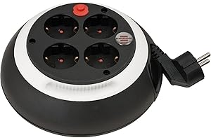 Brennenstuhl 1109220 Cassette multiprise Design (Noir) (Import Allemagne)