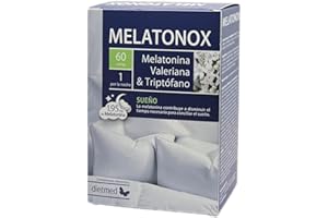 DIETMED MELATONOX 60 Comprimidos Melatonina, Valeriana y Triptofano