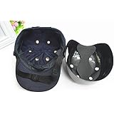 WINOMO Baseball Head Protection Safety Baseball Caps 6-hole Bump Cap Insert