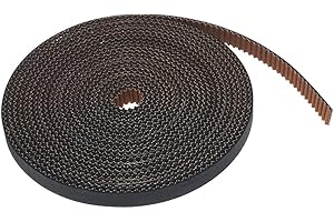 FoxAlien 2 Meter GT2 Timing Belt Width 6mm Non-Slip Drive Bands for 3D Printers, Masuter Pro, Masuter 3S, Masuter 3 4040-XE FoxAlien CNC Router Machines