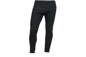 HDUK MENS THERMAL UNDERWEAR Mens Quality Thermal Long Johns/Underwear - Available in White/Blue/Charcoal and in Sizes Small/Medium/Large/X Large/XX Large