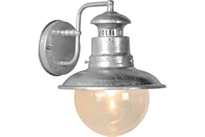 Lucide FIGO - Applique Murale Extérieur - Ø 21,3 cm - IP44 - Zinc 06