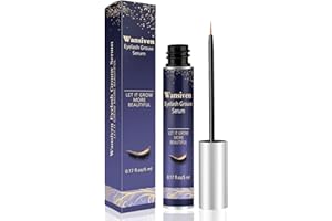 Wansiven Wimpernserum, Wimpernwachstumsserum helfen Wimpern zu Nähren und Fördern Wimpern Serum, dicke und Schöne Eyelash Serum, 5ml (5ml)