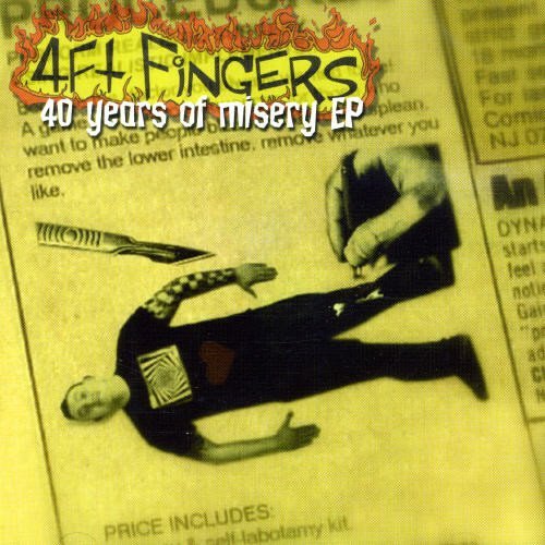 Preisvergleich Produktbild 40 Years of Misery by 4ft Fingers