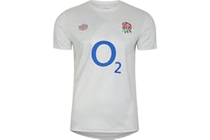 Umbro Kids England Rugby Warm Up Shirt 2023 Juniors