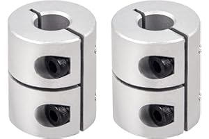 UniTak3D Accoppiamento Albero 5mm * 8mm con 2 Pcs Alloggiamento Per Vite di Comando Rigido NEMA 17 Per Ender 3 V2 Ender 3 PRO CR10 Serie CR10S Stampante 3D E Macchina CNC