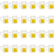 Set di 24 Boccali di Birra in Miniatura per Casa Delle Bambole