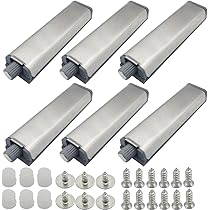 Kit 10 Cerniere Made In Italy Per Mobili - Cerniere Nichelate Con Chiusura Automatica 110&deg;