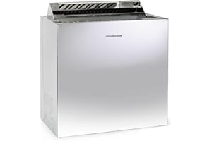 ‎TIME4WELLNESS Sentiotec Nordex Style Saunaofen 6/8/9 kW mit Wandbefestigung (6 kW)