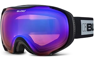 Bloc Eyewear Unisex Aero SNOW GOGGLE (pack of 1)