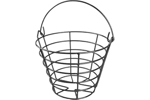 Kofull Métal Golf Panier durable Balle de golf à nourriture Golf Accessoires 1 pièces en sac, store 50pcs balls