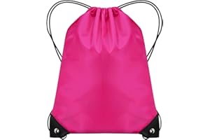 JFmall Drawstring Bags, Swim Bag PE bags for kids Waterproof Swimming Sports Back Pack Drawstring Gym Bag Suitable for School Beach Travel