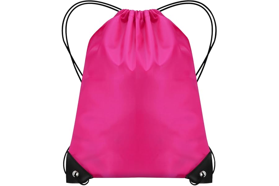 JFmall Drawstring Bags, Swim Bag PE bags for kids Waterproof Swimming Sports Back Pack Drawstring Gym Bag Suitable for School Beach Travel