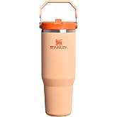 STANLEY IceFlow Flip Straw Tumbler Pipetli Termos Su Şişesi 0.89 Litre - Orange Sherbet | Paslanmaz &Ccedil;elik