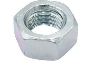 D2D-NEEDS D2D | VPE: 10 Stück - Sechskantmuttern - Größe: M14 - DIN 934 / ISO 4032 - galvanisch verzinkt Güteklasse 8 | Sechskant-Mutter