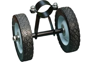 ALGOMA NET COMPANY Algoma 7809BL Kit de Roues pour Support de hamac modèle #4780, Noir