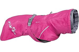 Hurtta Monsoon Coat II Hundemantel ECO (Ruby, 45 cm)