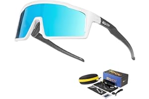 SCVCN Polarisée Occhiali da Ciclismo 3 Lenti Intercambiabil Telaio Uomini Donne Corsa Guida Pesca Golf Moto Protezione UV400 S31
