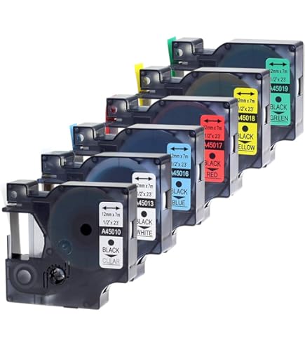 101-112 – 10 Paquetes De Cintas De Etiquetas Copatibles Coo DYO