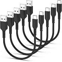 USB-Kabel 2.0 High Speed – 50cm, Schwarz, Mit 90° Micro-USB-Stecker