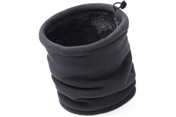 JOGVELO Braga para Cuello Invierno Lana Windstopper Snood Bufanda Calentador Tubular Cuello - Esqui Moto Ciclismo Snowboard Running