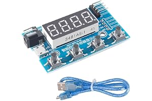 Youmile HX711 Digital lastcellsmodul A/D-modul vikttryckssensor display 24 bitars vägningsmätare elektronisk våg displaymätare med mikro-USB-kabel