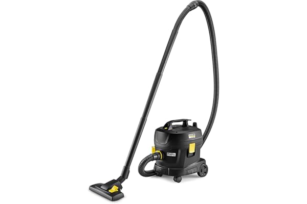 KÄRCHER aspirateur T 11/1 Classic HEPA Re!Plast, cuve : 11 l, Puissance : 850 W, Niveau de Pression Acoustique : 61 DB(A), 4,2 kg, câble : 7,5 m, Filtre HEPA 14, Plastique avec Contenu recyclé
