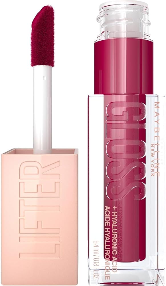 Maybelline New York Lifter Gloss Nemlendirici Dudak Parlatıcısı- 25 Taffy | Anında Dolgunlaştırıcı Etkisi, Yapışkan Olmayan Formül, XL Uç Kolay Uygulama, Tatlı Pop Tonu