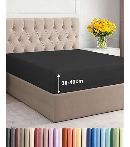 Damier Satijnen hoeslaken, 200 x 200 cm, wit met zijdeglans, luxe effen Damier Satijnen hoeslaken, 200 x 200 cm, wit met zijdeglans, luxe effen