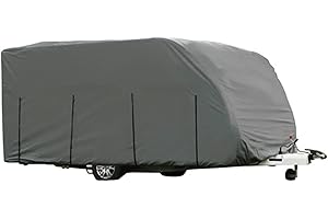 HBCOLLECTION Traspirante telo di copertura, copri per caravan altissima qualità (lung. x larg. x alte. 5.10x2.50x2.20m)