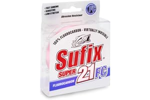 Sufix Fluorocarbono Super 21 FC Clear - 150m