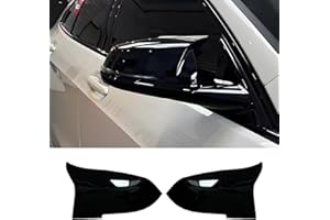 Hengjiayao 1 paire de Coques de Remplacement Rétroviseurs Auto Compatible avec Coque de Rétroviseur BMW X1 F48 2016-2022, X2 F39 2018-2023, F40 F44 2019-2024, Z4 G29 2019-2023