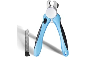 TULAMORIY Tagliaunghie per Cane e Gatto,Professionale in Acciaio Inossidabile con Lima per Unghie e Protezione,Tagliaunghie per Animali Domestici,Ideale per Animali di Piccola,Media e Grande Taglia