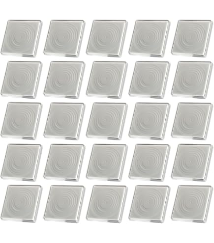 Lindner Münzkapseln CARRÉE 33 Mm – 4 Stück, Außenformat 50x50 Mm, Innen-Durchmesser 33 Mm