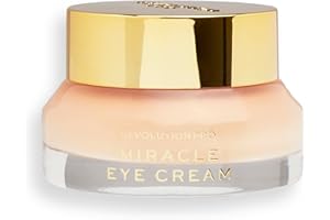 REVOLUTION BEAUTY LONDON Revolution Pro, Miracle Eye Cream, Hydrating & Beautifying Eye Cream, Reduces Dark Circles & Fine Lines, Contains Vitamin C, 15 ml