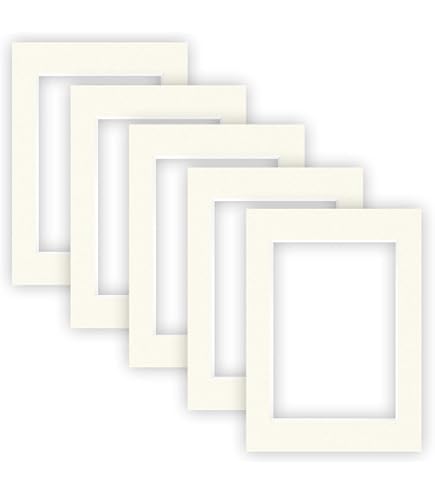 Passepartout Bianco Neve 30x40cm - Per Cornice, Taglio A4 (21x29.7cm), Cartone Acido Free - Foto 4