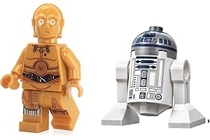 LEGO Star Wars Minifigure Droids - C-3PO and R2-D2 (75136)