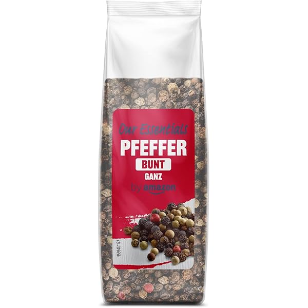 46,65 EUR/kg) 600g BIO Bunter Pfeffer, Ganze Pfefferkörner