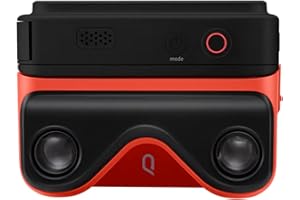 KanDao Fotocamera 3D, foto e video 3D, visualizzazione istantanea, fotocamera stereoscopica con display istantaneo, touch screen da 2,5", anti-shake, stabilizzazione dell'immagine IMU, QooCam EGO,