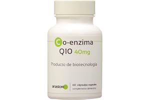 ANASTORE Coenzima Q10 * 40 mg / 60 capsule * Purezza garantita (Ottenuta mediante fermentazione naturale)