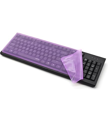 Cover In Silicone Per Tastiera - Impermeabile E Antipolvere, Universale, Spessore 0.3mm