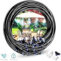 Gesentur Kits d'irrigation, Automatique Réglable Irrigation pour Jardin (5M)