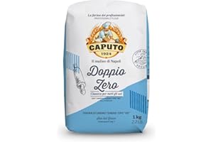 Caputo Pizzeria Farina Blu 1 paquet de 1Kg. / Qualité supérieure d'Italie / Riche en protéines. 1.00 kg 1000.00 ml