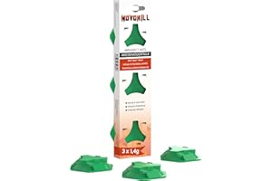 Novokill Efficaci Trappole con Veleno per Formiche 3 Pezzi, Pronto per l'uso Casa e Esterno, Prodotte in UE