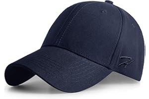 HASAGEI Baseball Cap Herren Damen Basecap Baseball Kappe Reine Farbe Baseboard Baseballkappe Cotton Cap für Tennis Golf Reisen