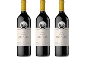 COSECHA PRIVADA Emilio Moro - Finca Resalso, Vino Tinto Español, Tempranillo Joven y Fresco, D.O. Ribera del Duero - Pack 3 Botellas x 750 ml