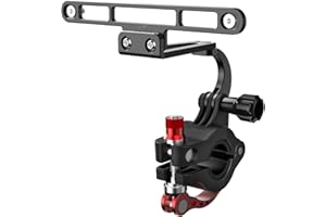 THLMT Support de télécommande compatible RC PRO/DJI avec écran pour guidon de moto/vélo, pour contrôleur de drone, caméra d'action, GoPro, Insta360