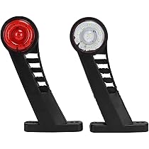 Luci Di Ingombro Per Camion 24V LED - Laterali Anteriore/Bianco E Posteriore/Rosso - IP68 - Foto 2